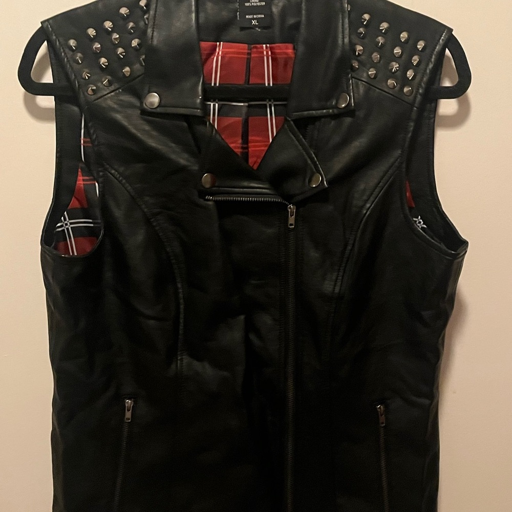 South Side Serpents Black Vest with Snake Design